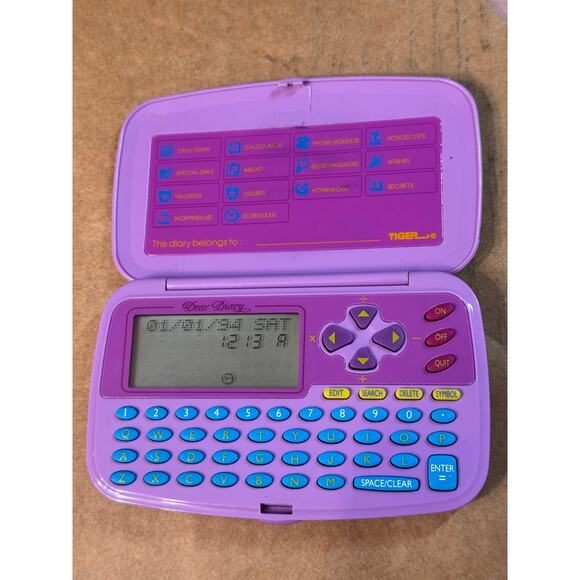 Dear Diary 1994 Tiger Electronics Handheld Vintage Toy WORKING - Picture 2 of 5